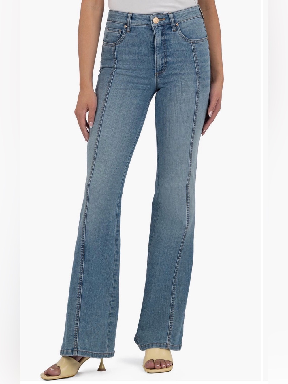 NWT Kut from the Kloth High Rise Ana Fab Ab Super Flare